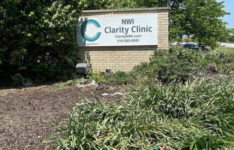 Clarity Clinic Outdoor sign